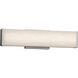 Porcelina 18.5 inch Brushed Nickel Vanity Light Wall Light