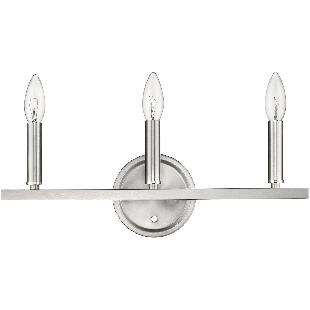 Sawyer 3 Light 18 inch Satin Nickel Vanity Light Wall Light