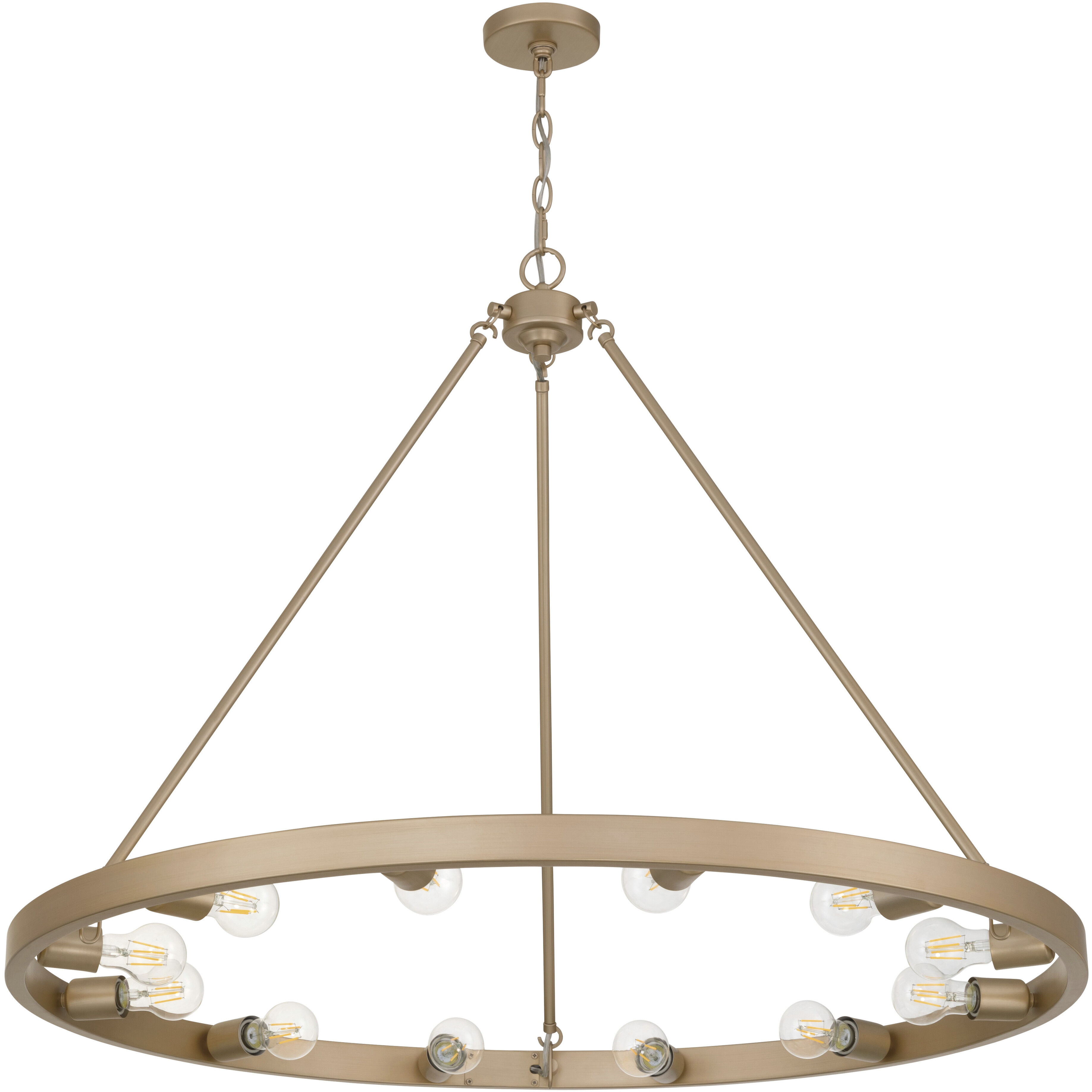 Castile 12 Light 40 inch French Gold Chandelier Ceiling Light