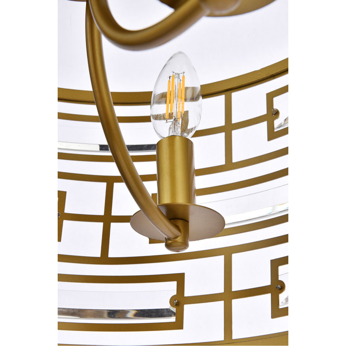 Kennedy 3 Light 17 inch Brass Pendant Ceiling Light