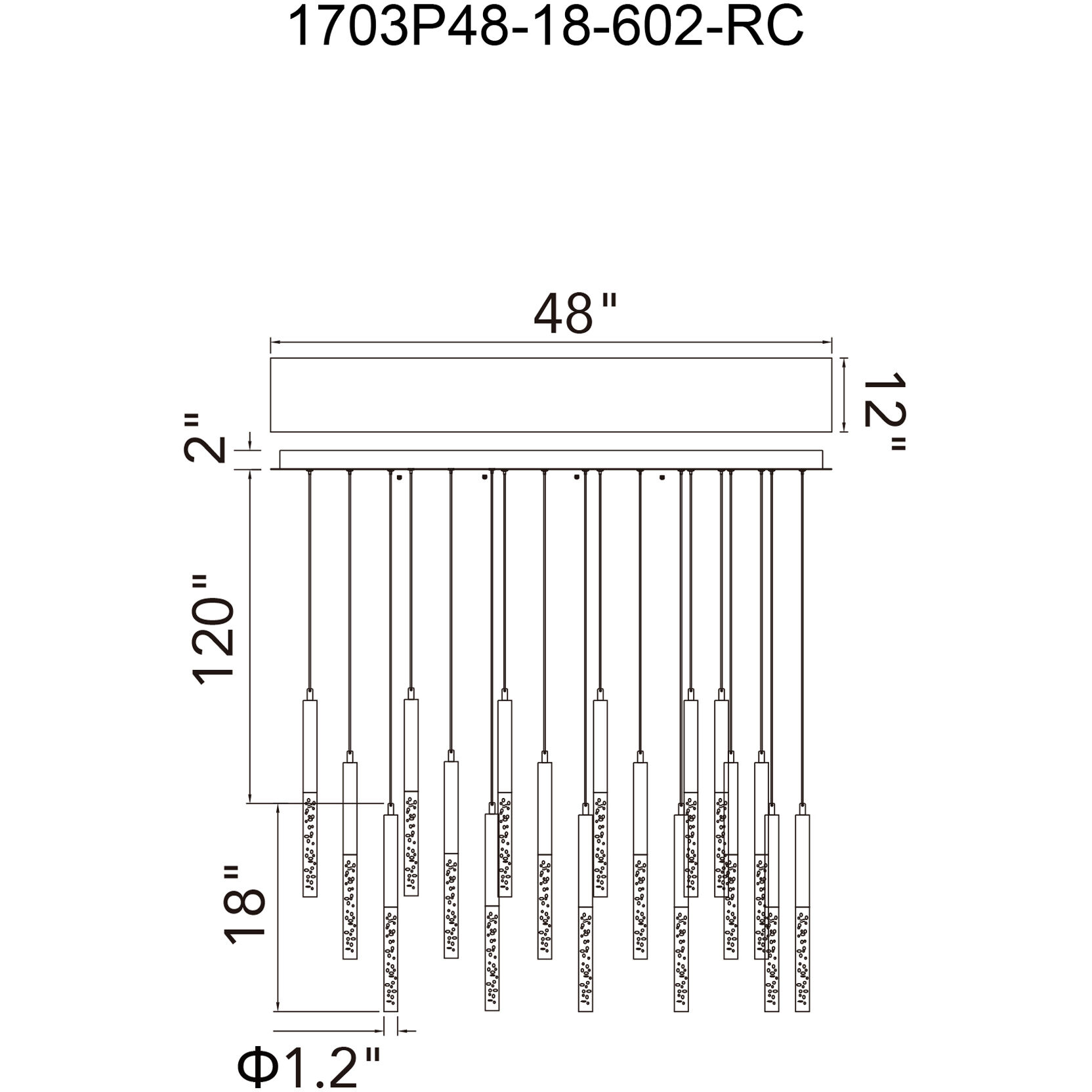 Dragonswatch LED 48 inch Satin Gold Chandelier Ceiling Light