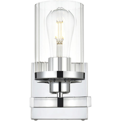 Saanvi 1 Light 5 inch Chrome Bath Sconce Wall Light