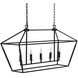 Arnold 5 Light 42 inch Antique Bronze Chandelier Ceiling Light