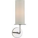 kate spade new york Larabee 1 Light 5 inch Polished Nickel Single Sconce Wall Light