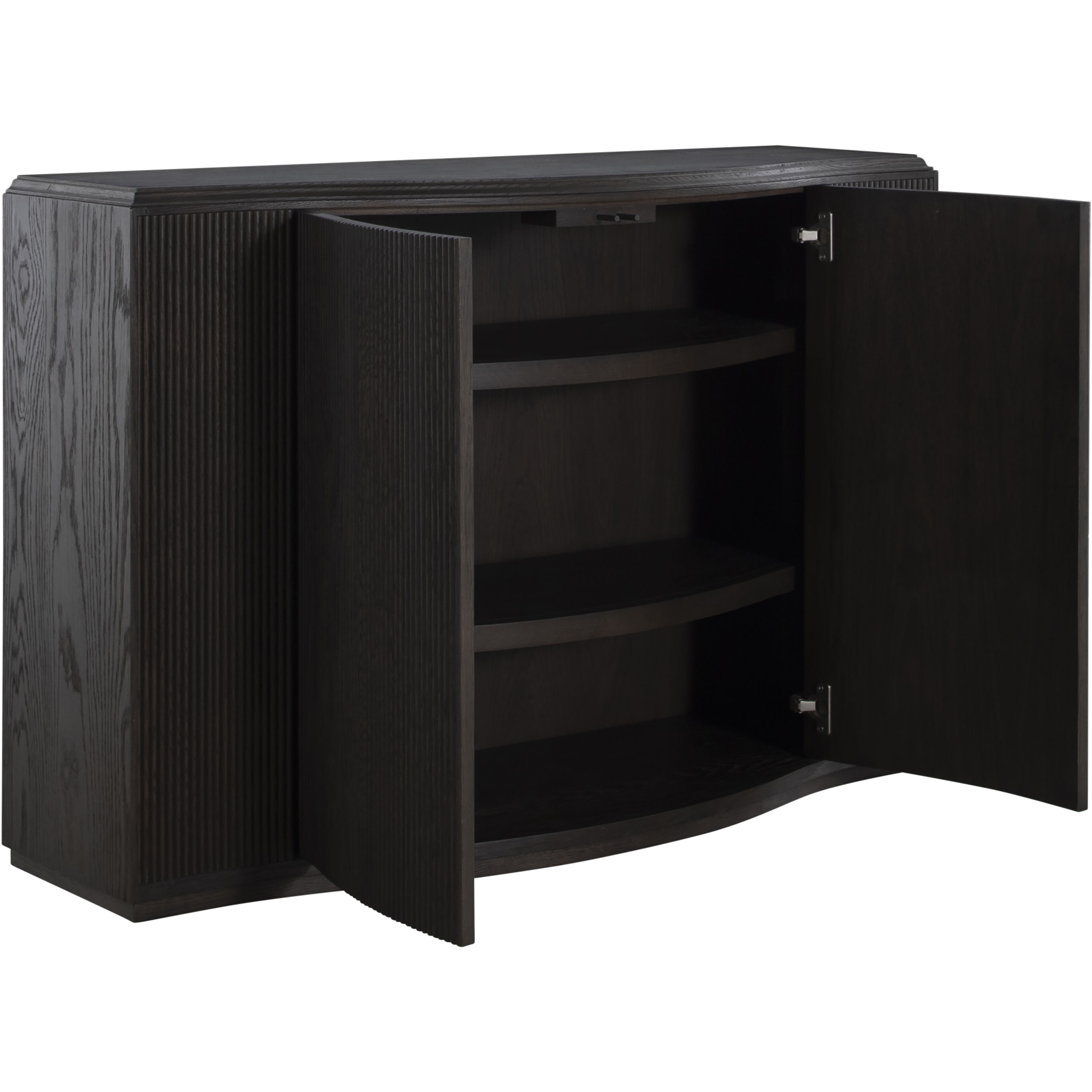 Theodore 48 X 16 inch Dark Stained Oak Long Console