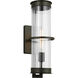 Alcona 1 Light 18 inch Antique Bronze Outdoor Wall Lantern