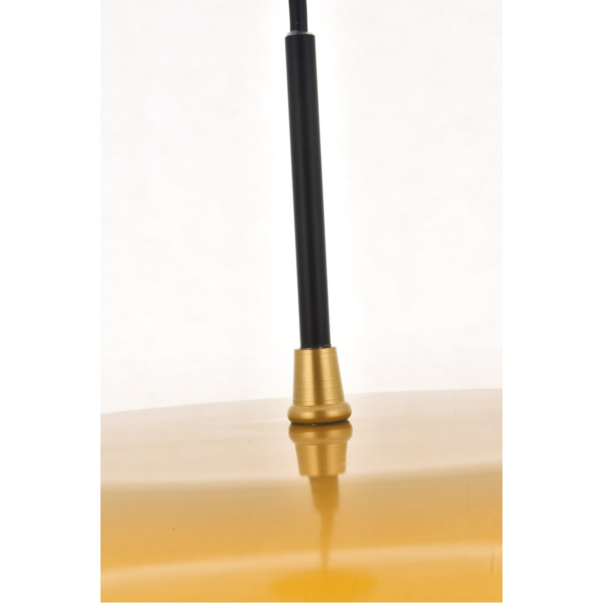 Etude 1 Light 16.5 inch Satin Gold Pendant Ceiling Light