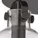 Newton Sphere 3 Light 19.63 inch Matte Black Flush Mount Ceiling Light in Clear Glass