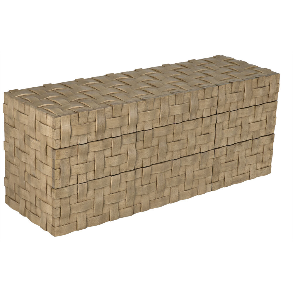 Weave 72.5 X 23 inch Bleached Walnut Sideboard