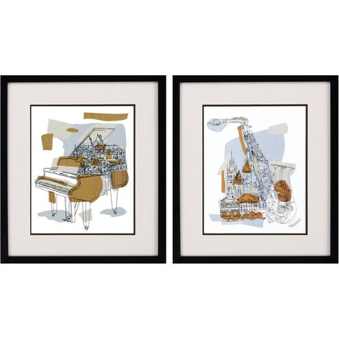 Entertainment Collection Brown Framed Art