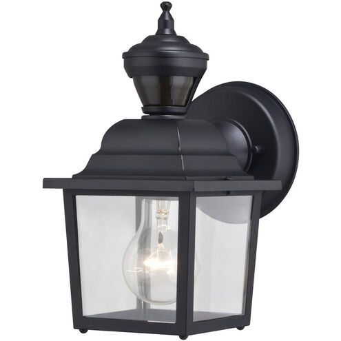 Bedford Textured Black Outdoor Motion Sensor