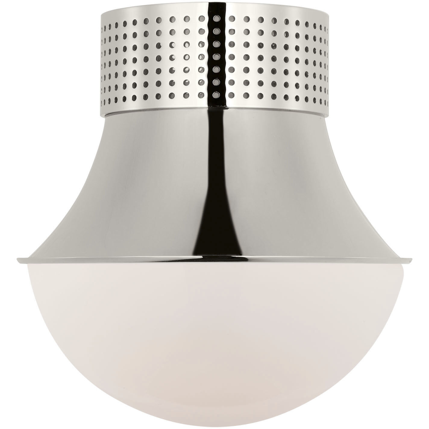Kelly Wearstler Precision LED 8.75 inch Polished Nickel Flush Mount Ceiling Light