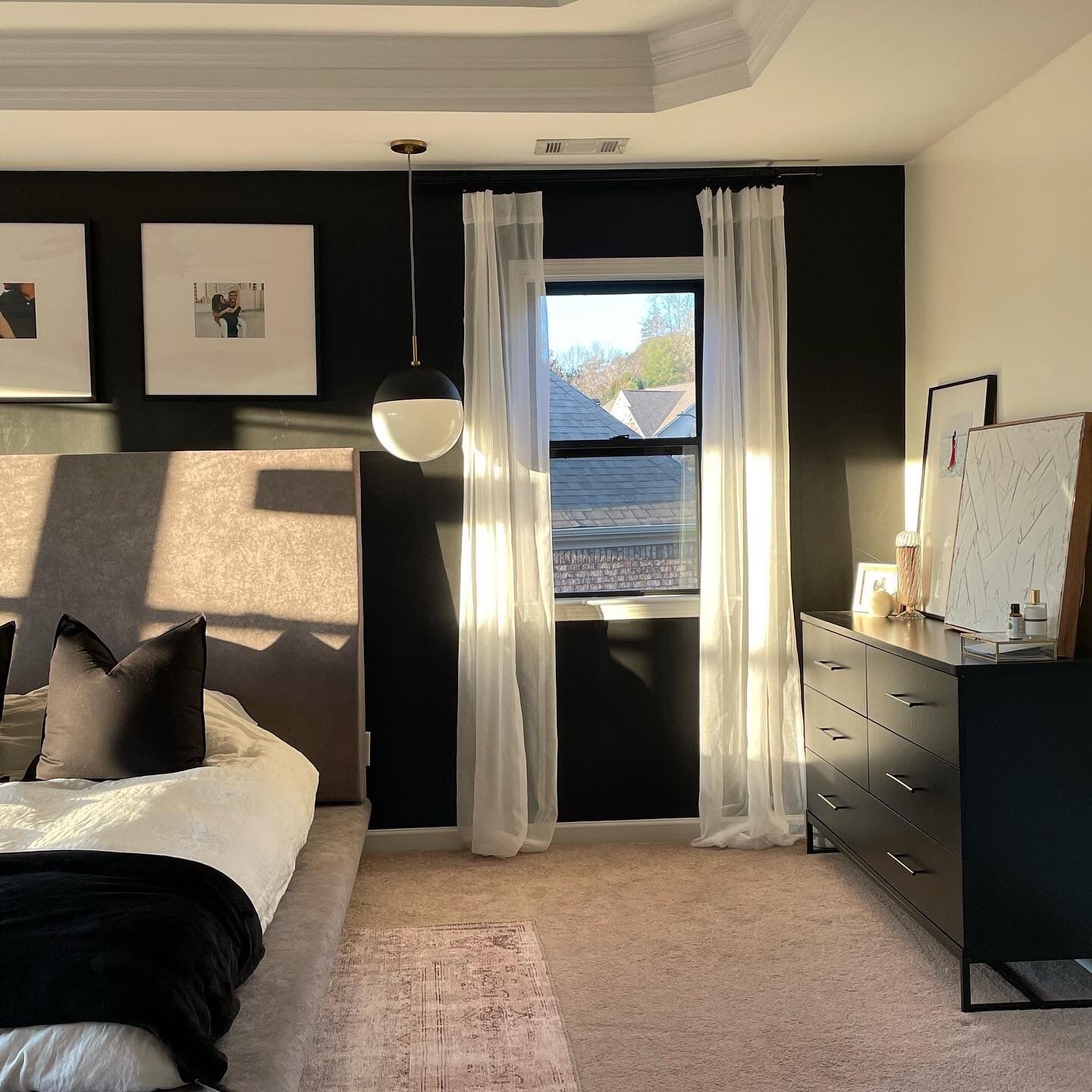 Renee 1 Light 12 inch Aged Brass/Black Pendant Ceiling Light in Aged Brass and Black