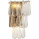 Vionne 2 Light 8.5 inch Legacy Brass Wall Sconce Wall Light