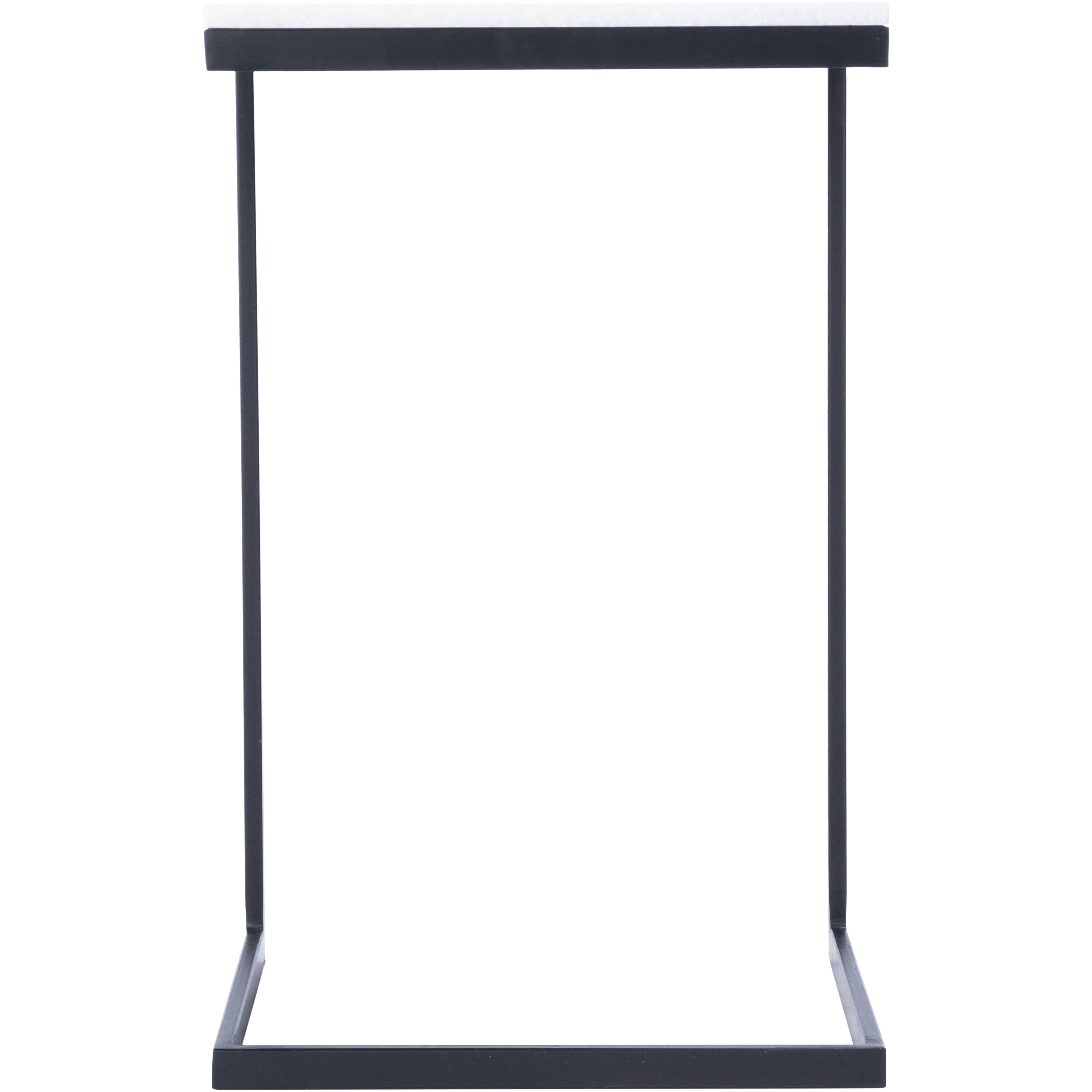 Butler Loft Lawler Black Metal & Marble 24 X 14 inch Black Accent Table