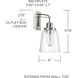 Fallon 1 Light 6 inch Brushed Nickel Sconce Wall Light