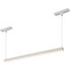 Kyan 48V DC White Trilo Track Linear Pendant Ceiling Light