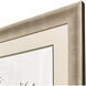 Wild Grasses II Pink and Brown and Gray Framed Art, Propac