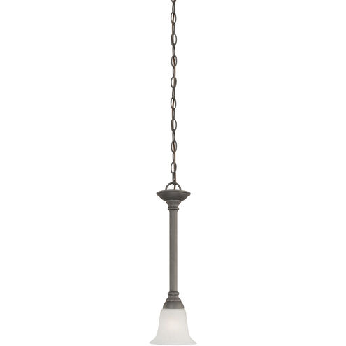 Riva 1 Light 6 inch Painted Bronze Mini Pendant Ceiling Light