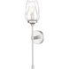 Cassian 1 Light 5.5 inch Brushed Nickel Wall Sconce Wall Light