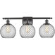 Ballston Farmhouse Chicken Wire LED 26 inch Oil Rubbed Bronze Bath Vanity Light Wall Light, Ballston