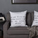 Dann Foley 24 inch White Throw Pillow