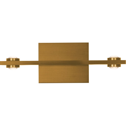 Aurora 4 Light Brushed Champagne Wall Sconce Wall Light