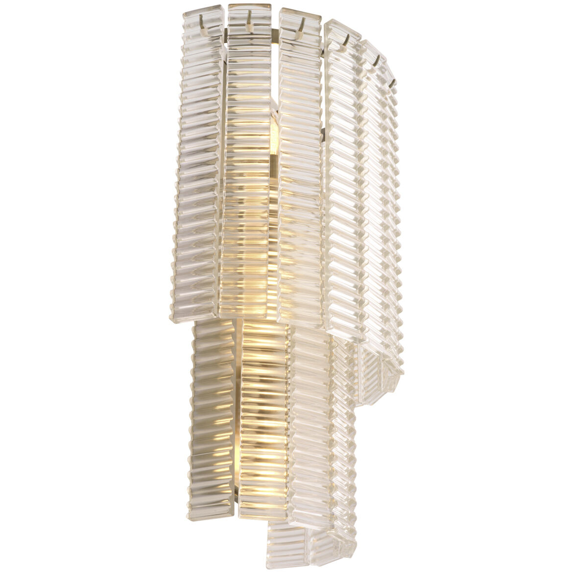 Imperial Wall Lamp Wall Light in Clear Glass