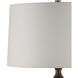 Cuprum 26 inch 150 watt Dark Green and Copper Table Lamp Portable Light