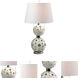 Springdale 28 inch 75.00 watt Polished Nickel Table Lamp Portable Light