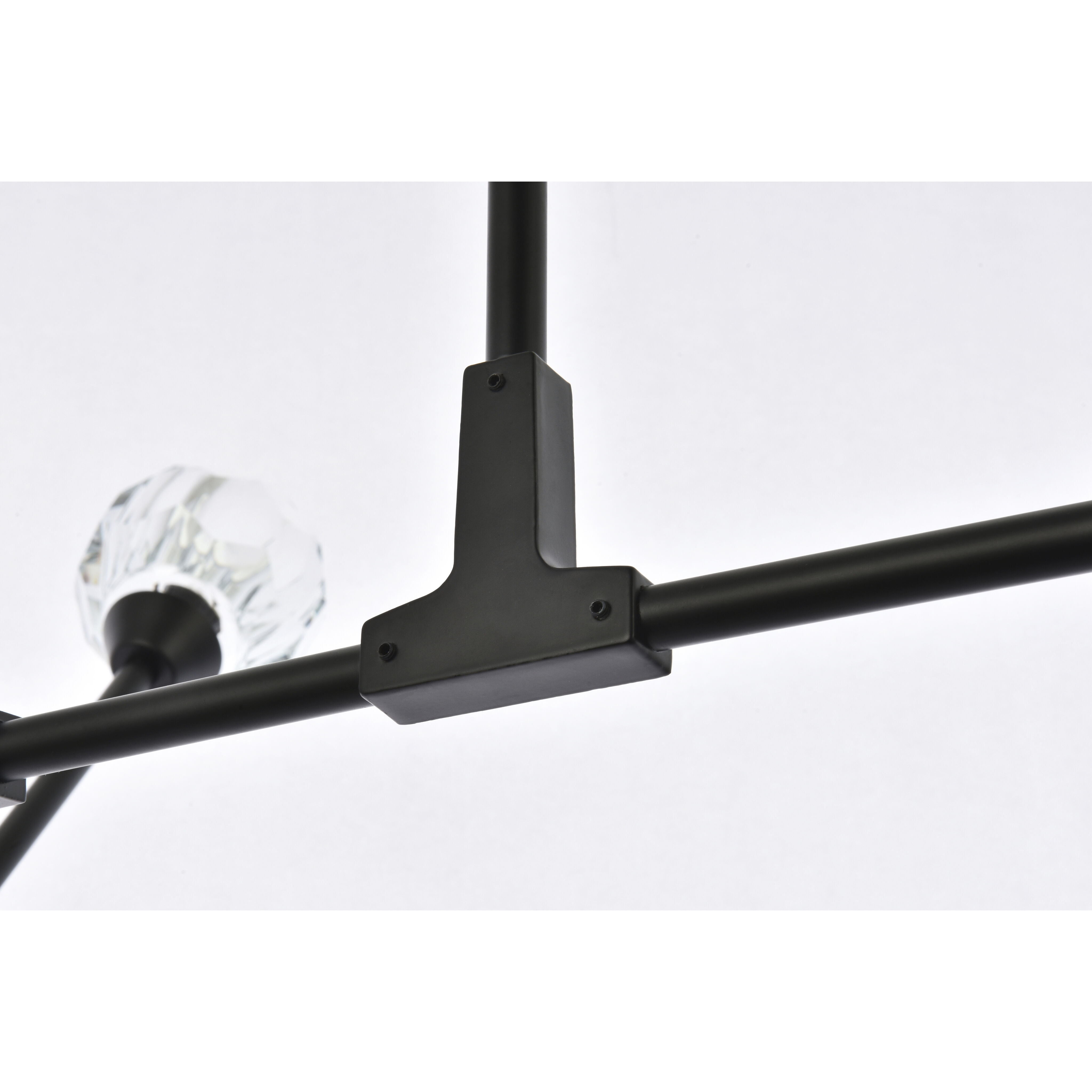 Zayne 10 Light 56 inch Black Pendant Ceiling Light