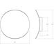 Malibu Discs LED 10 inch Satin Black ADA Sconce Wall Light