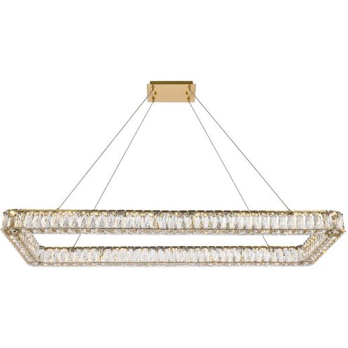Monroe 1 Light 19 inch Gold Pendant Ceiling Light