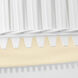 Suzanne Kasler Leslie LED 36.75 inch Plaster White Chandelier Ceiling Light
