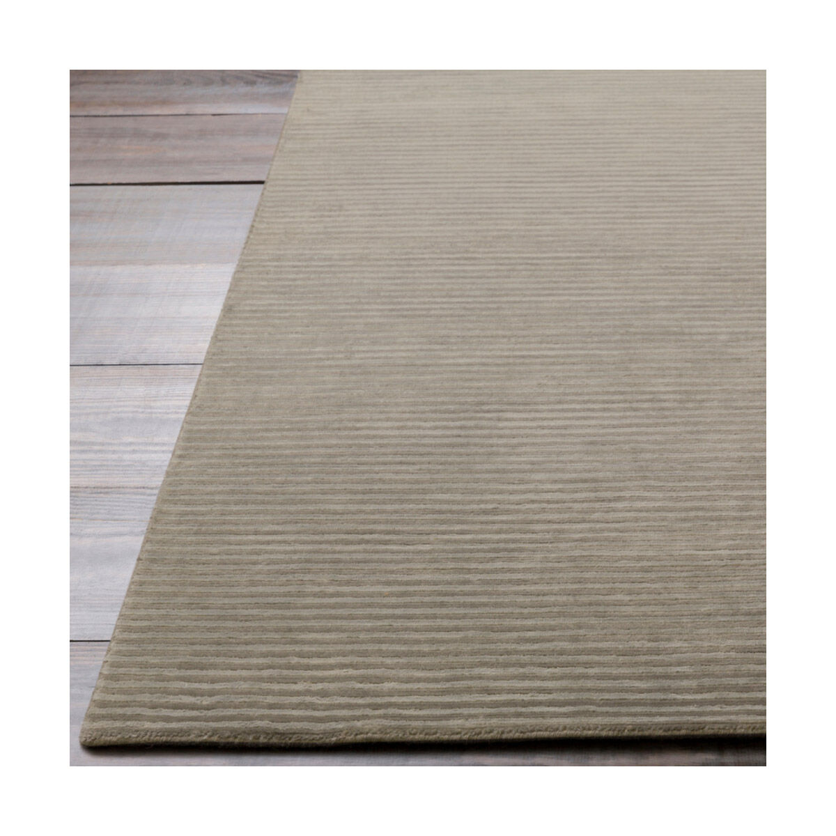 Mugal 132 X 96 inch Gray and Gray Area Rug, Wool