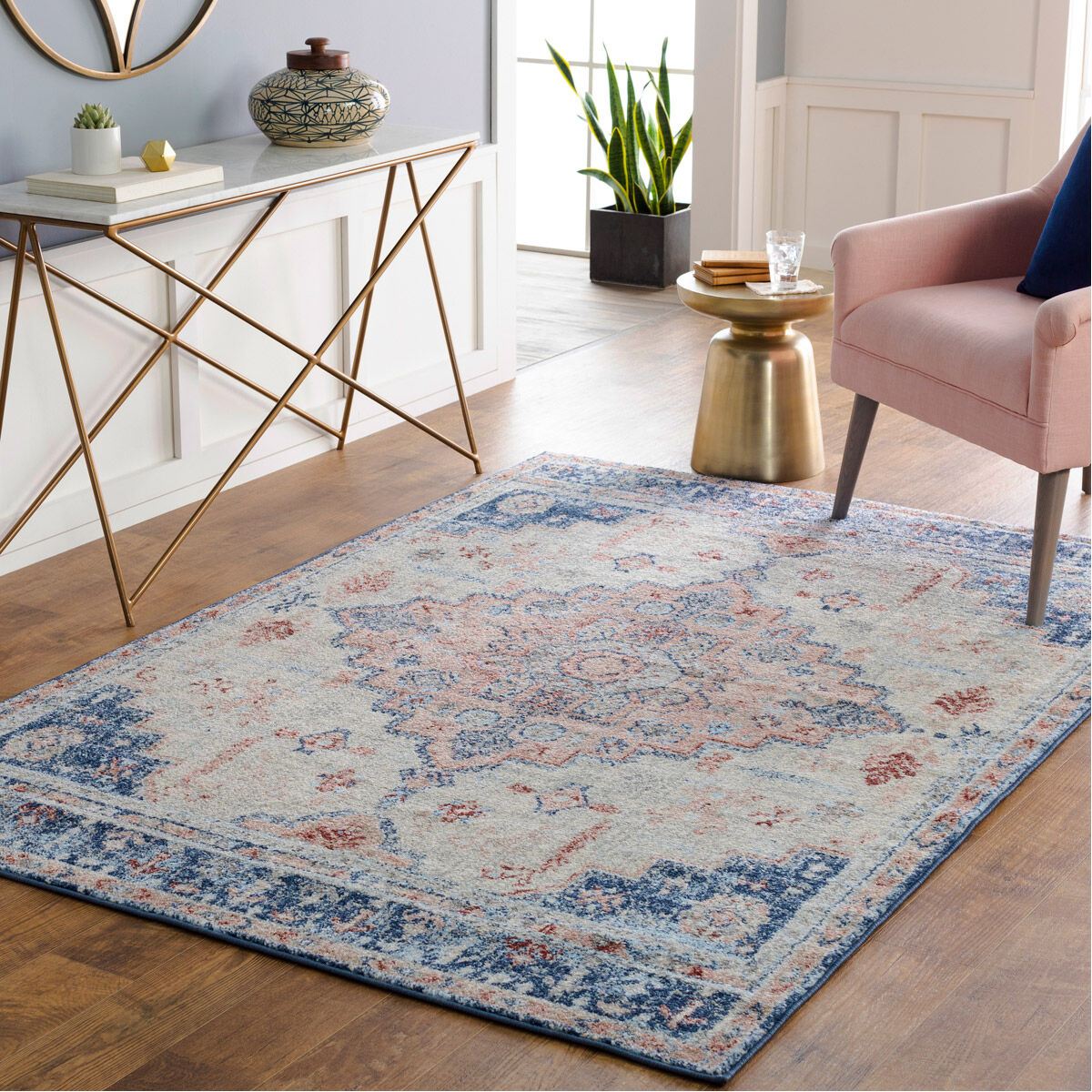 Murat 108 X 79 inch Rugs in 7 x 9, Rectangle