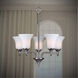 Signature 5 Light 19.5 inch Brushed Nickel Chandelier Ceiling Light