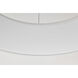 Orbit LED 17.75 inch White Pendant Ceiling Light