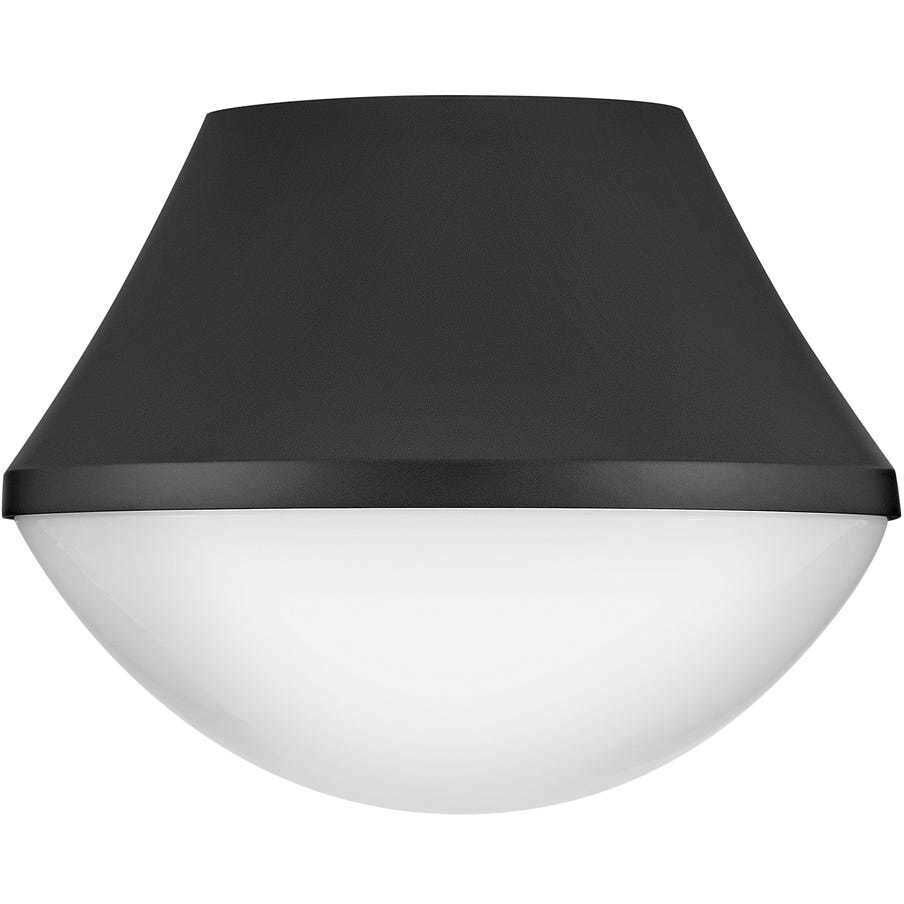 Haddie LED 11 inch Black Foyer Light Ceiling Light, Flush Mount