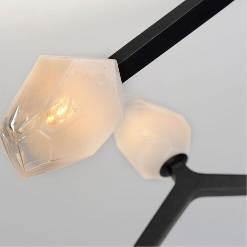 Blossom LED 35.75 inch Black Multi-Light Pendant Ceiling Light