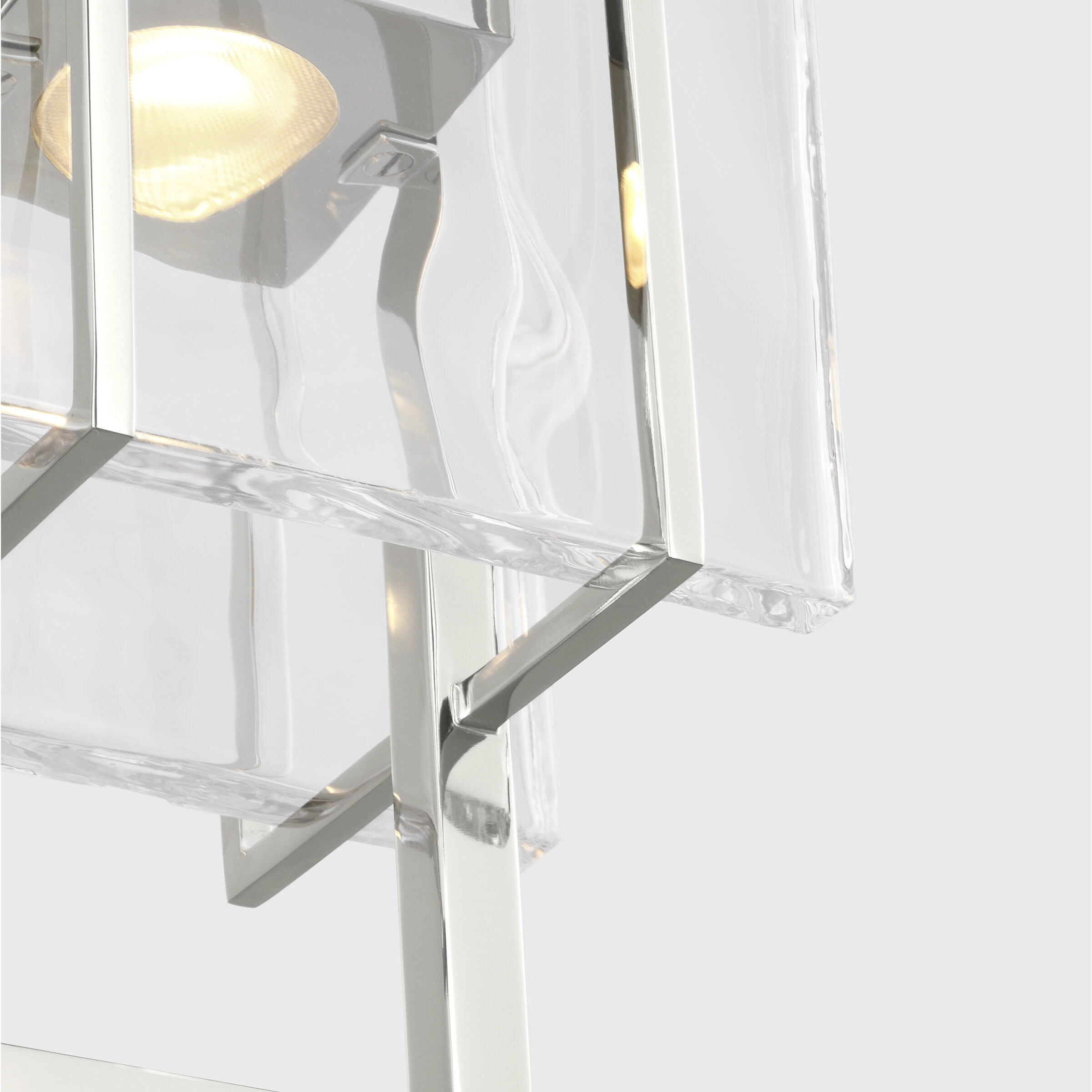 Mick De Giulio Duelle LED 4.8 inch Polished Nickel Pendant Ceiling Light