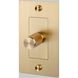 1G 100-120 Brass Dimmer Switch, LED