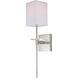 Marcus 1 Light 5 inch Polished Nickel Wall Sconce Wall Light