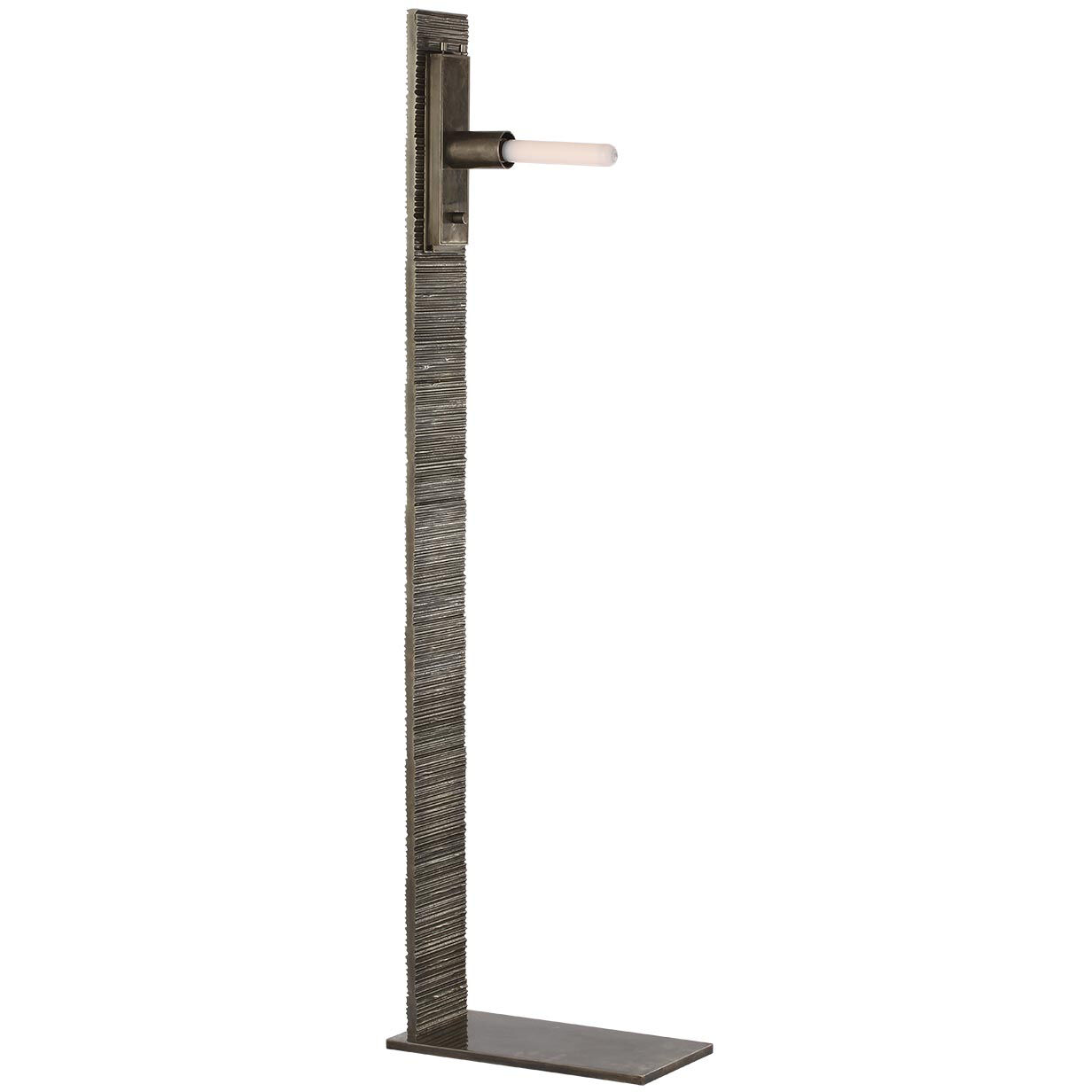Anne-Marie Barton Fumar 54.75 inch 8.00 watt Ridged Graphite Statement Floor Lamp Portable Light