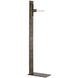 Anne-Marie Barton Fumar 54.75 inch 8.00 watt Ridged Graphite Statement Floor Lamp Portable Light