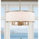 Park Ridge 7 Light 24 inch Antique Brass Pendant Chandelier Ceiling Light