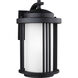 Crowell 1 Light 14.88 inch Antique Bronze Outdoor Wall Lantern, Medium