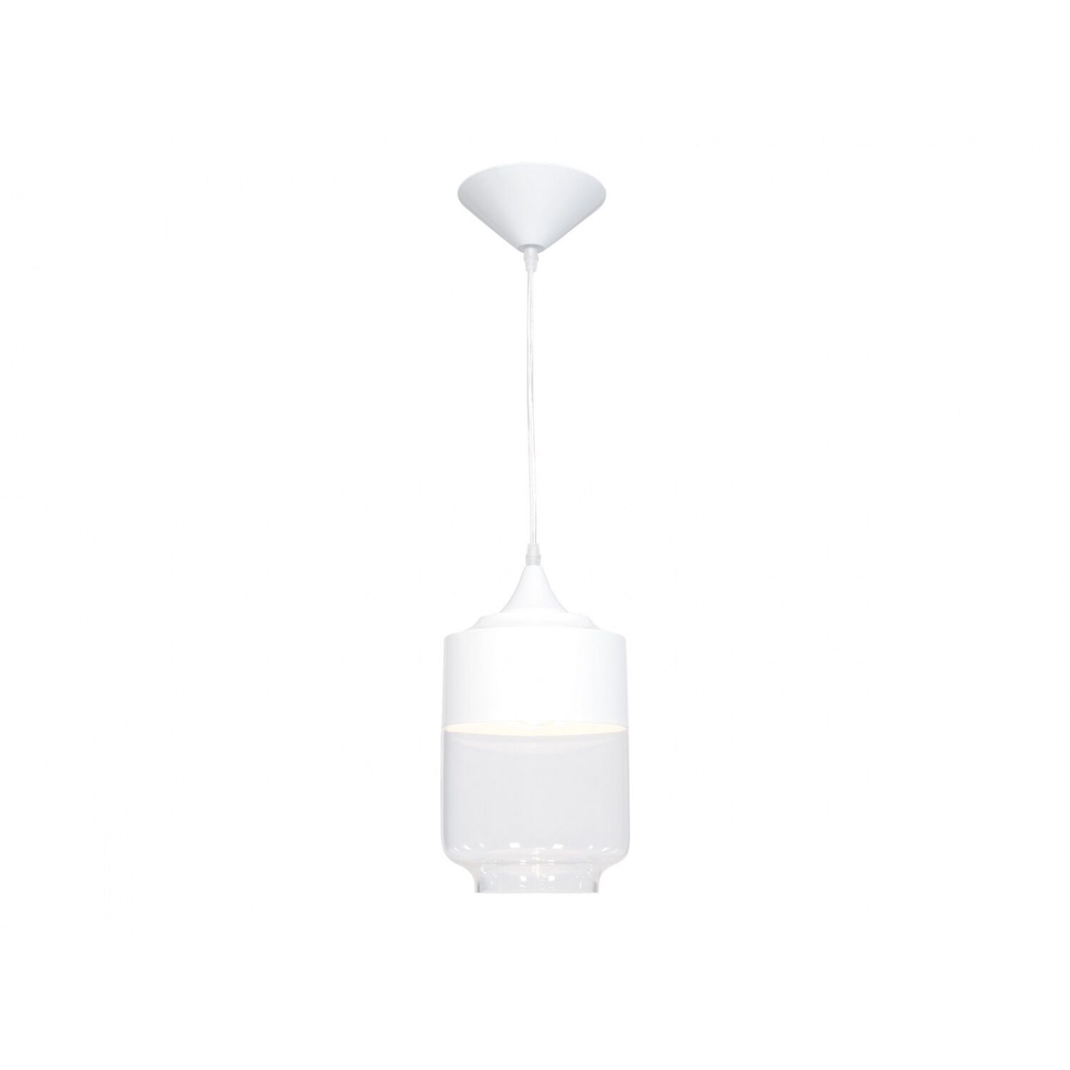 Robertson Blvd. 1 Light 7 inch White Pendant Ceiling Light