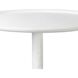 Hope 24 X 16 inch White Side Table