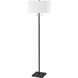Fernanda 60 inch 100.00 watt Matte Black Decorative Floor Lamp Portable Light
